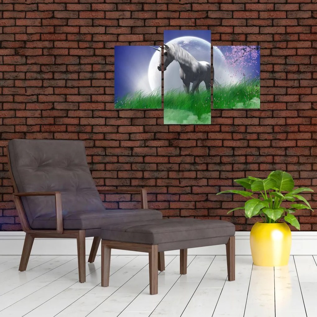 Tablou cu unicorn (90x60 cm)
