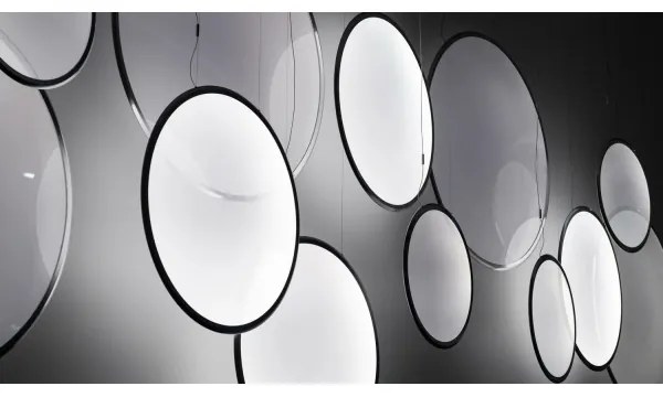 Lustră LED dimabilă pe cablu Artemide 1993030APP DISCOVERY LED/60W/230V 3000K negru