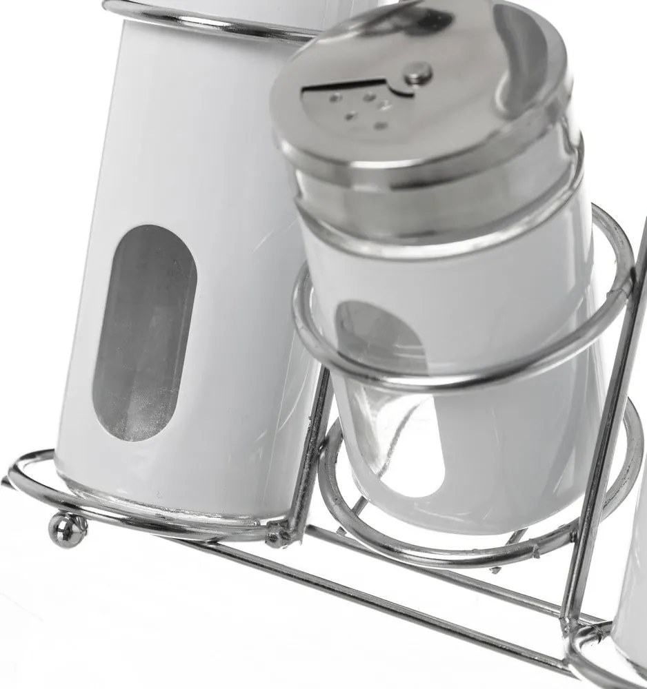 Recipiente pentru ulei și oțet cu suport 4 buc. – Casa Selección