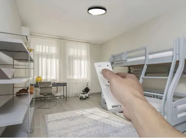 Plafonieră LED reglabilă ILVI LED/30W/230V 2700-6500K Ø 40 cm negru/alamă+telecomandă