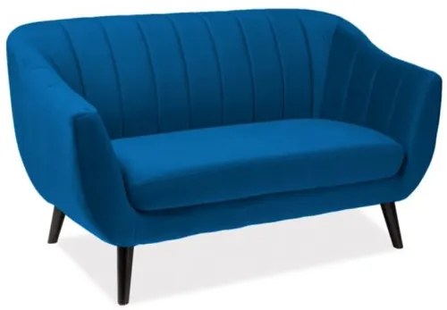 Canapea Fixa Elite Velvet 2 Albastru