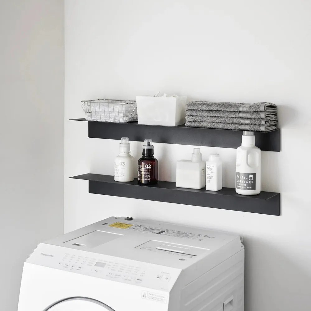 Raft negru din metal 90 cm – YAMAZAKI