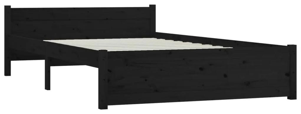 Cadru de pat cu sertare 5FT King Size, negru, 150x200 cm Negru, 150 x 200 cm