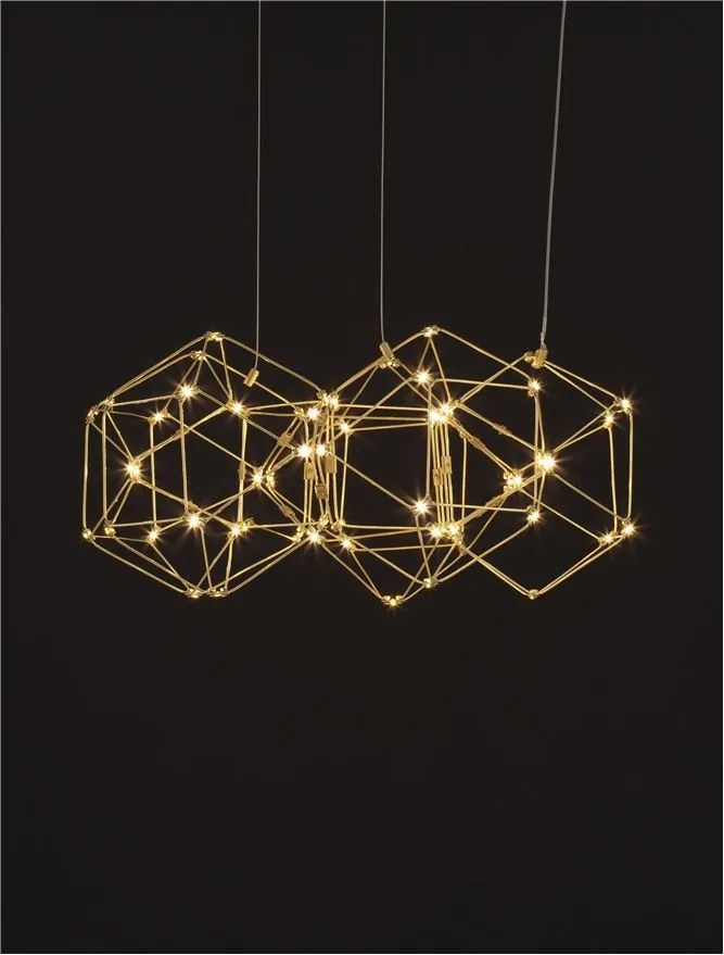 Lustra LED moderna design deosebit NEBULA 47cm