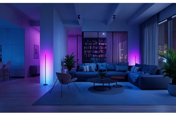 Lampadar LED RGBW dimabil Nanoleaf N7204K02-1FL LED/22W/230V 2200-6500K Wi-Fi