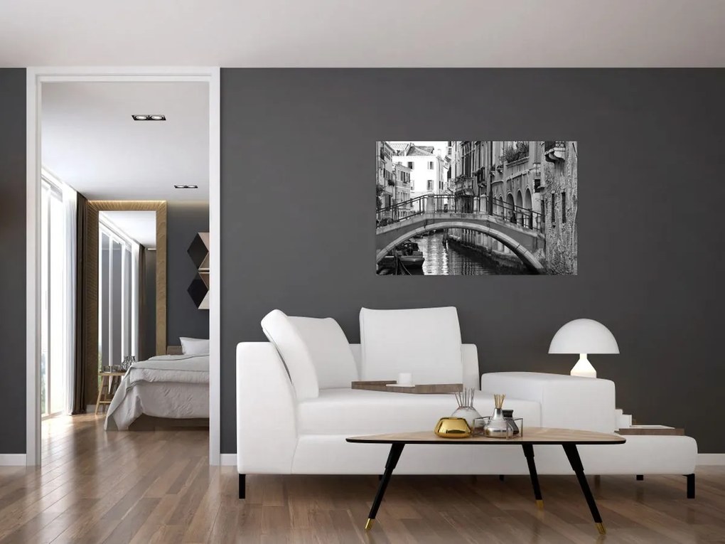 Tablou - Vedere din Veneția (90x60 cm)