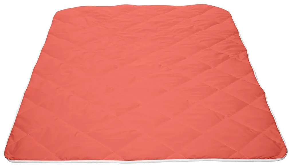 Pilota de iarna coral, microfibra matlasata, 200x220 cm, 350g/mp