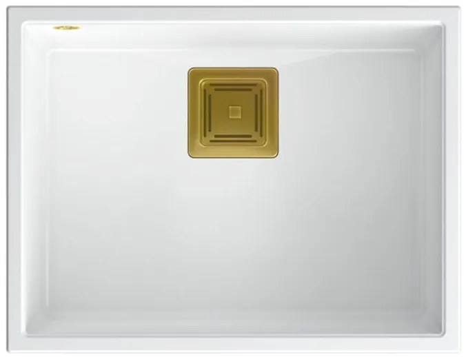 Chiuveta din granit DAVID 50 alb