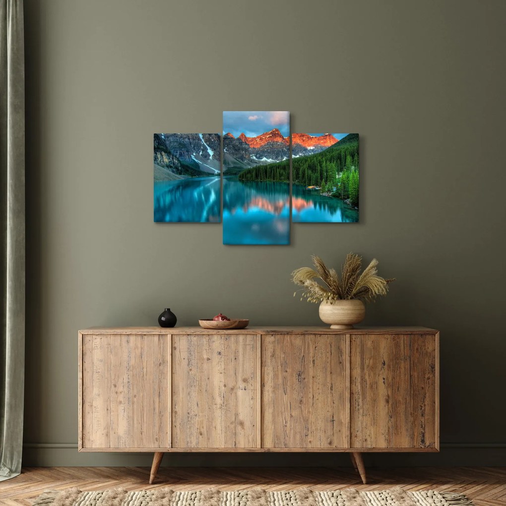 Tablou - Lac turcoaz (90x60 cm)