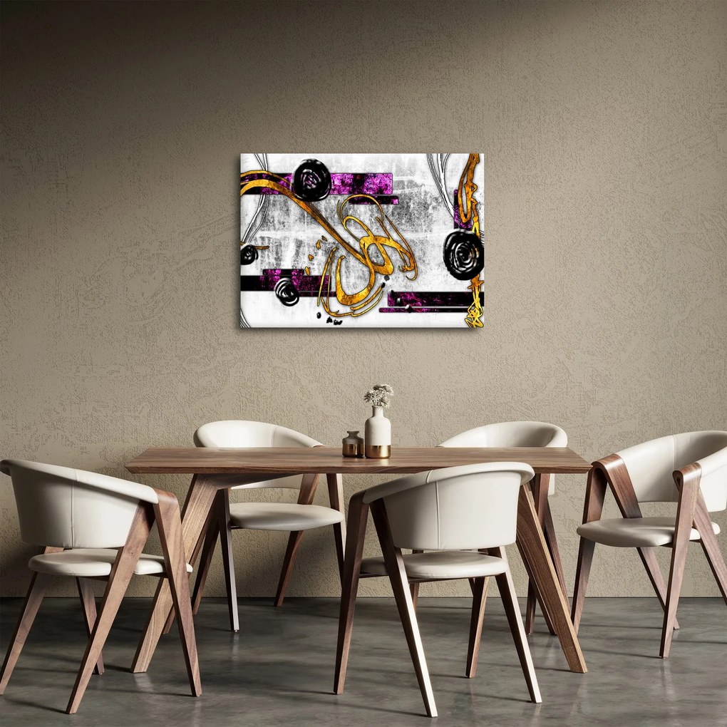 Tablou abstracției (70x50 cm)
