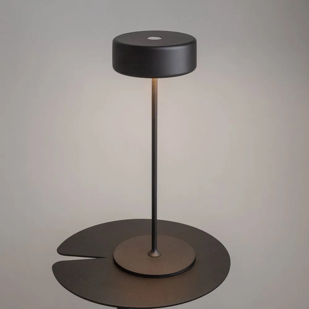 Lampa portabila cu baterii AI design negru