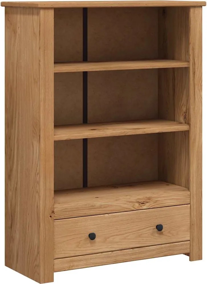 vidaXL Bibliotecă, 80 x 35 x 110 cm, lemn masiv de pin, gama Panama