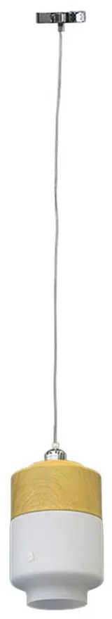 Pendul Natura din metal/sticla, 17x25 cm, 1xe27, 60 w - wh-1059