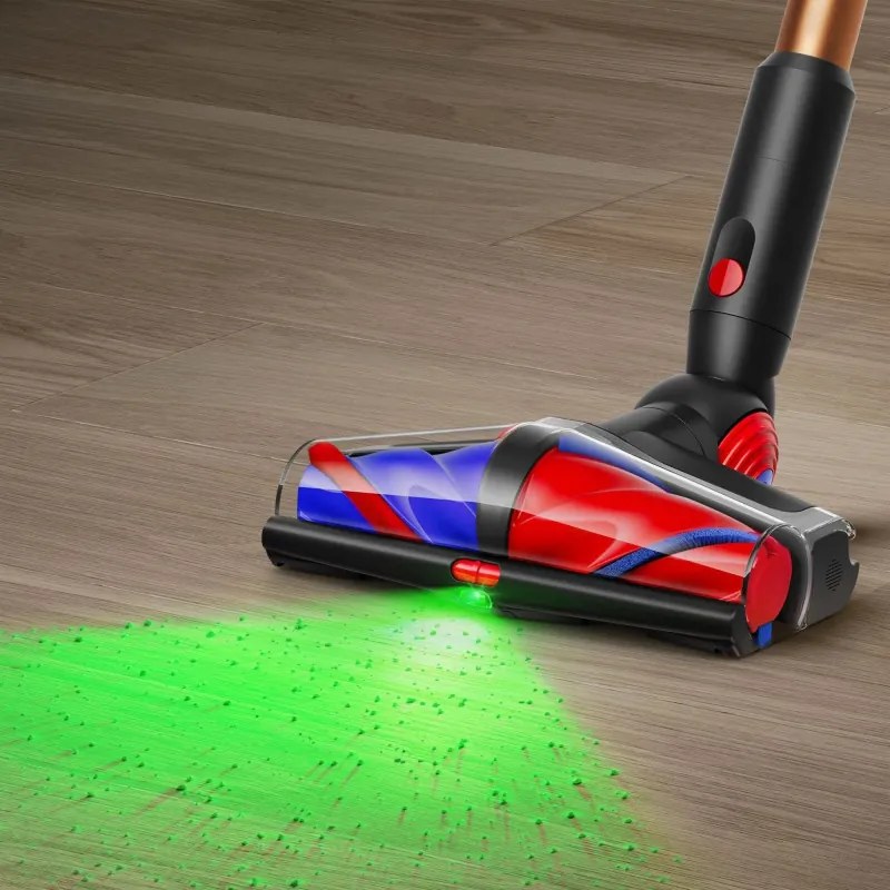 Aspirator vertical Dyson V16 Piston Animal 495948-01, 315AW, 900 W, 1,3 l, 70 min, CleanCompaktor, Hyperdymium, MyDyson, HEPA, LCD, Negru/Cupru