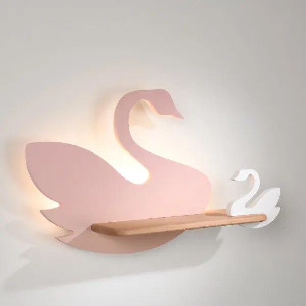 Aplică LED cu raft pentru copii SWAN LED/5W/230V