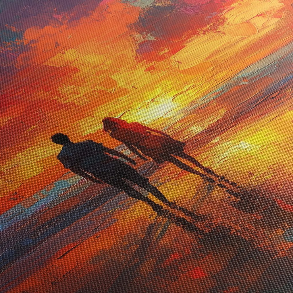 Tablou - Plimbare pe plajă (90x60 cm)