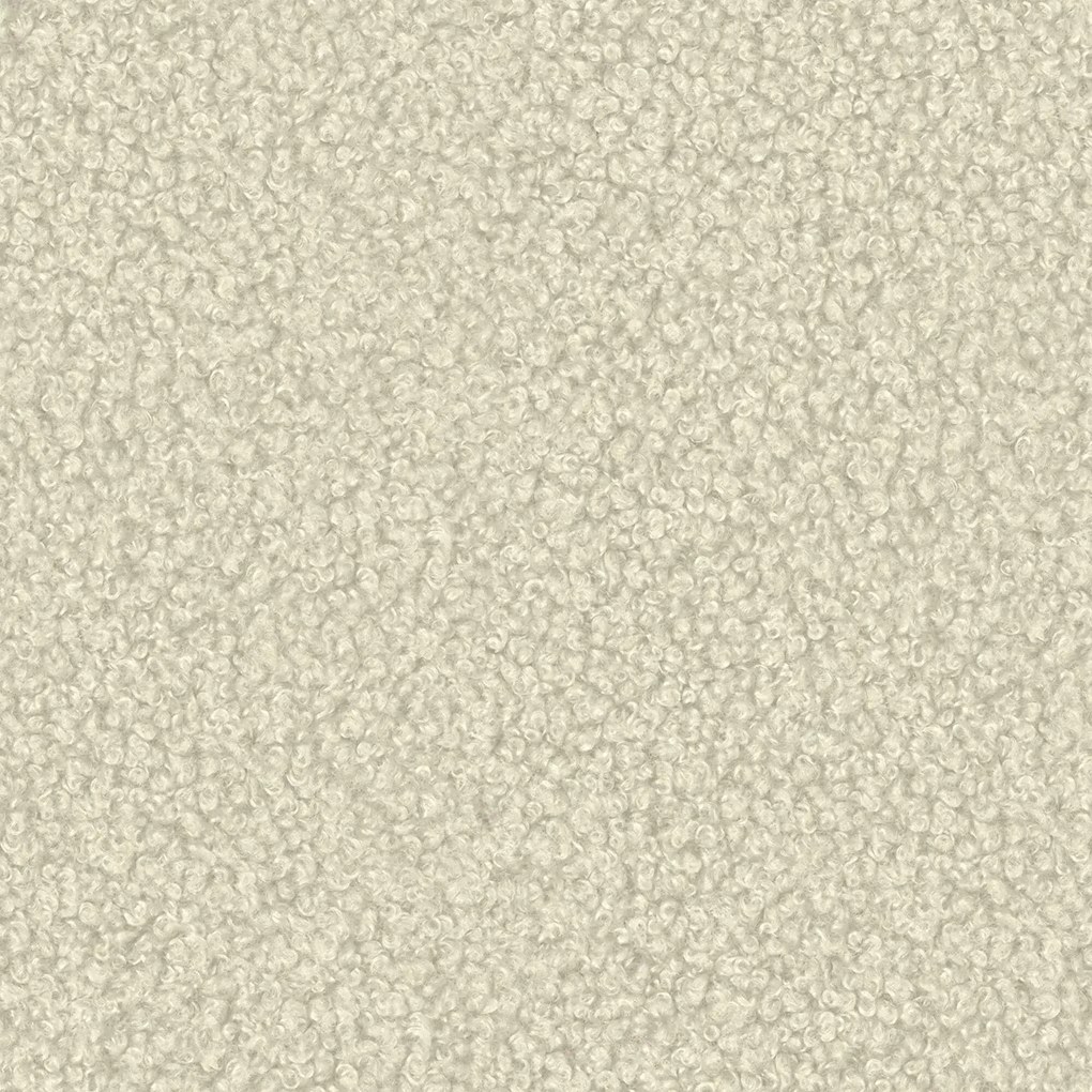 Canapea extensibila de colt SMART BOUCLE, crem, reversibila, 232x143 cm