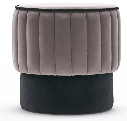 Taburet Rose Pouf Gri