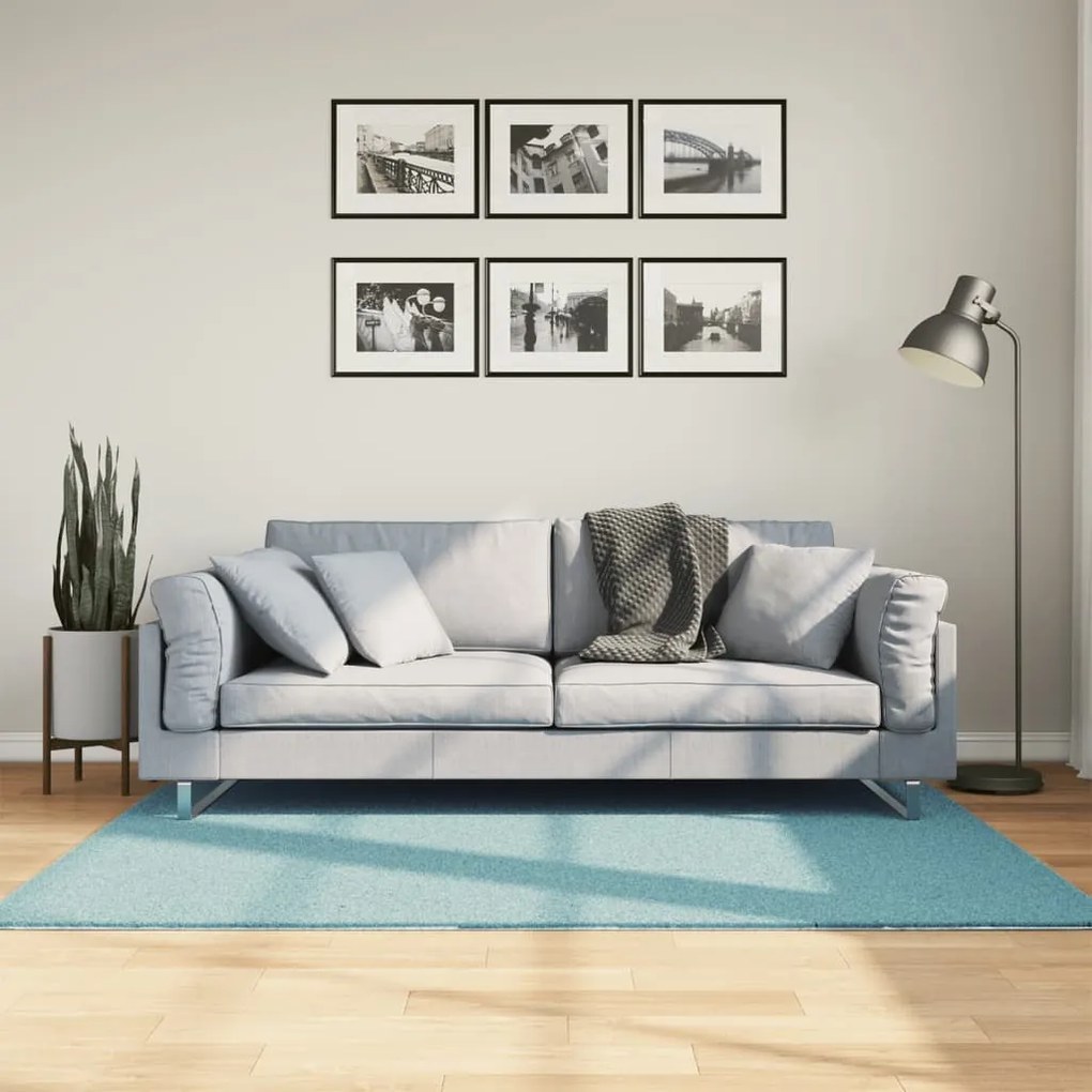 vidaXL Covor „OVIEDO”, fire scurte, verde, 120x170 cm