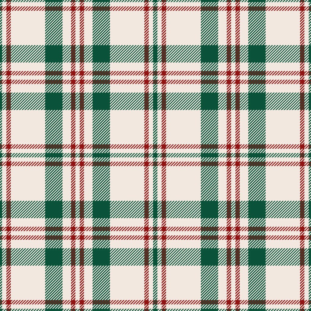Husa din bumbac pentru perna WINTER PLAID 45x45 cm, colorat