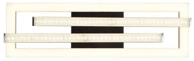 Plafoniera LED design HIGHWAY negru/auriu