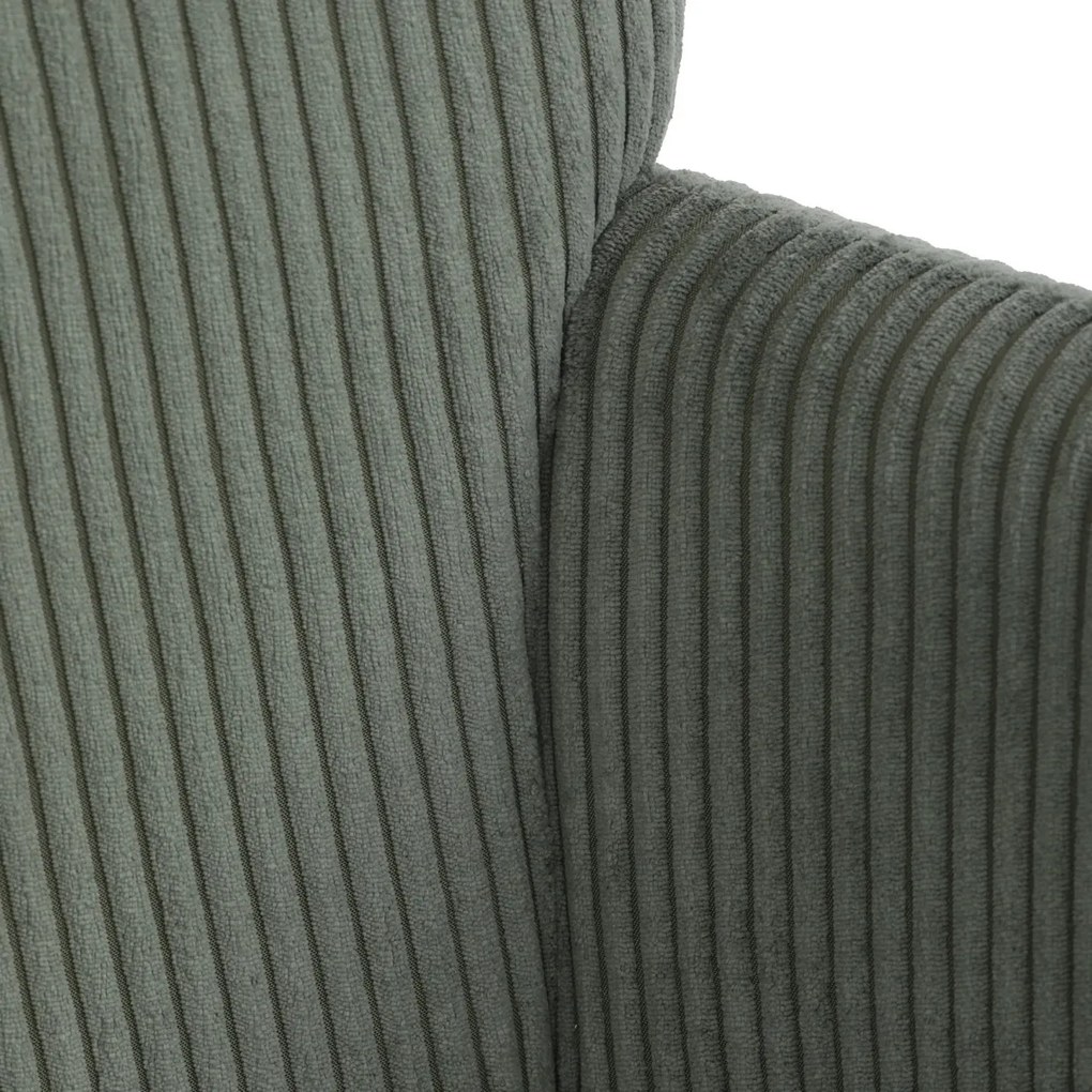 Fotoliu relaxant cu suport pentru picioare L7285GRN6, verde