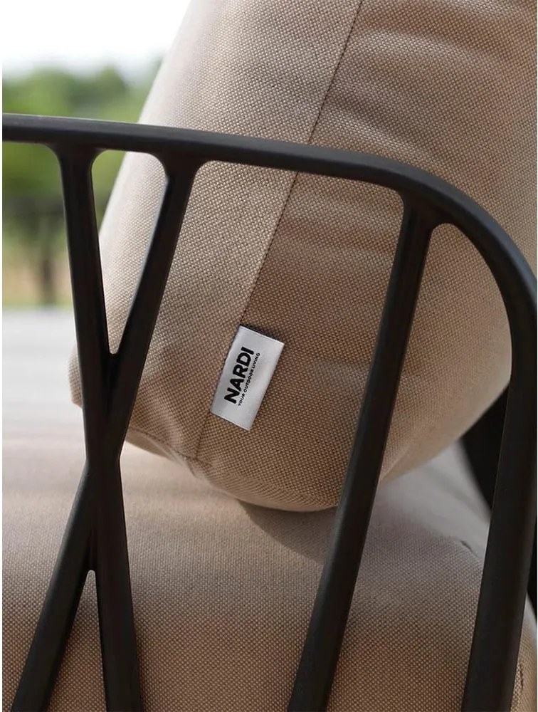 Fotoliu Exterior Nardi - Komodo Poltrona - Bianco adriatic Sunbrella®