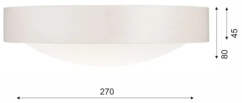 Plafonier 1xE27/60W/230V, iluminare plafon simplă și eficientă