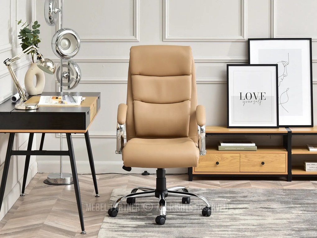 Fotoliu Luxus (bej + crom). Promo -17%. 1110524
