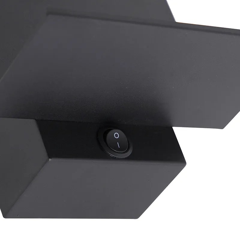 Aplică modernă neagră cu conexiune USB - Flero