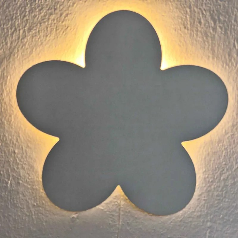 SENTOP | Lampă de perete pentru copii cu formă de floare, lumină de noapte LED | KVID