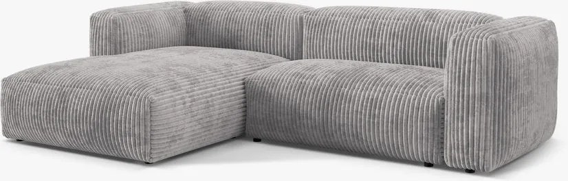 Coltar modular Martina corduroy Tilia L283 cm