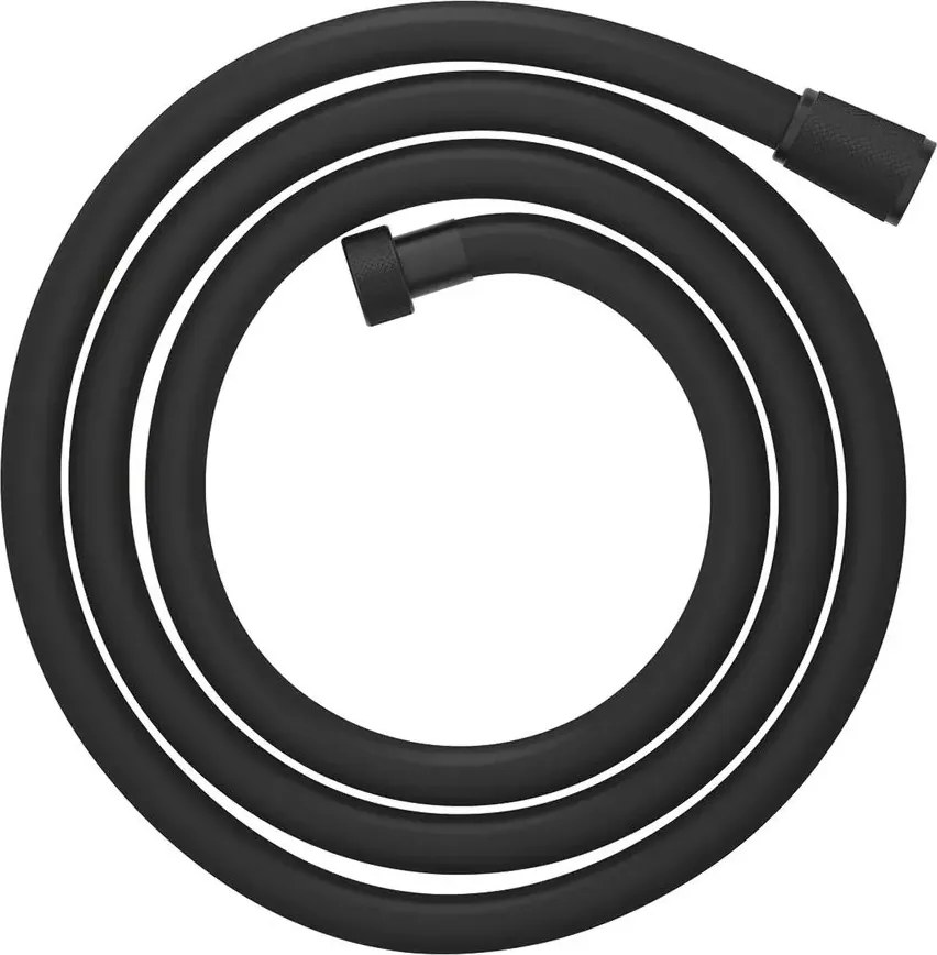 Furtun de dus Grohe SilverFlex 175 cm negru mat Phantom Black