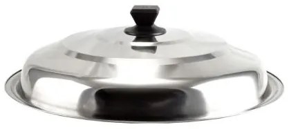 Capac inox, pentru ceaun, 33 cm, Perfect Home