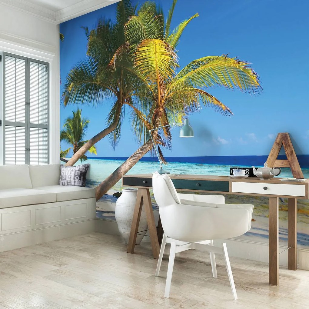 Fototapet - Plaja tropică (152,5x104 cm)