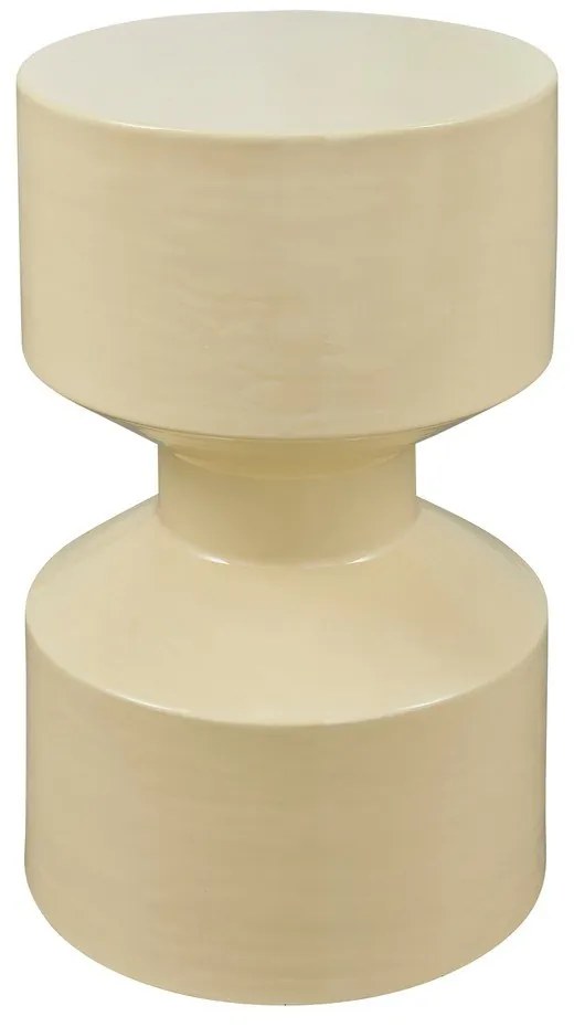 Măsuță auxiliară rotundă din metal ø 30 cm Hidde – WOOOD