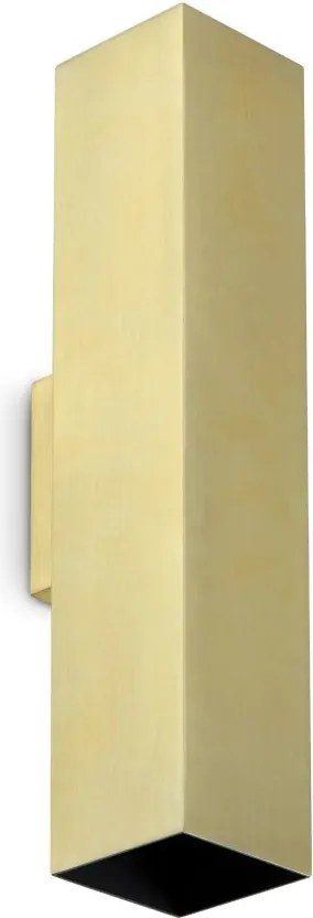 Aplica de perete ambientala LOOK AP2 SQUARE D60 H300 OTTONE