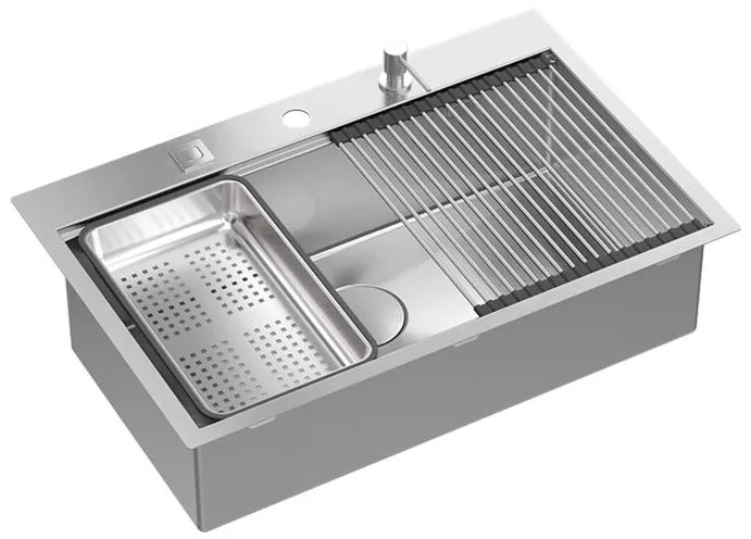 Chiuveta inox BURT 110 WORKSTATION crom periat