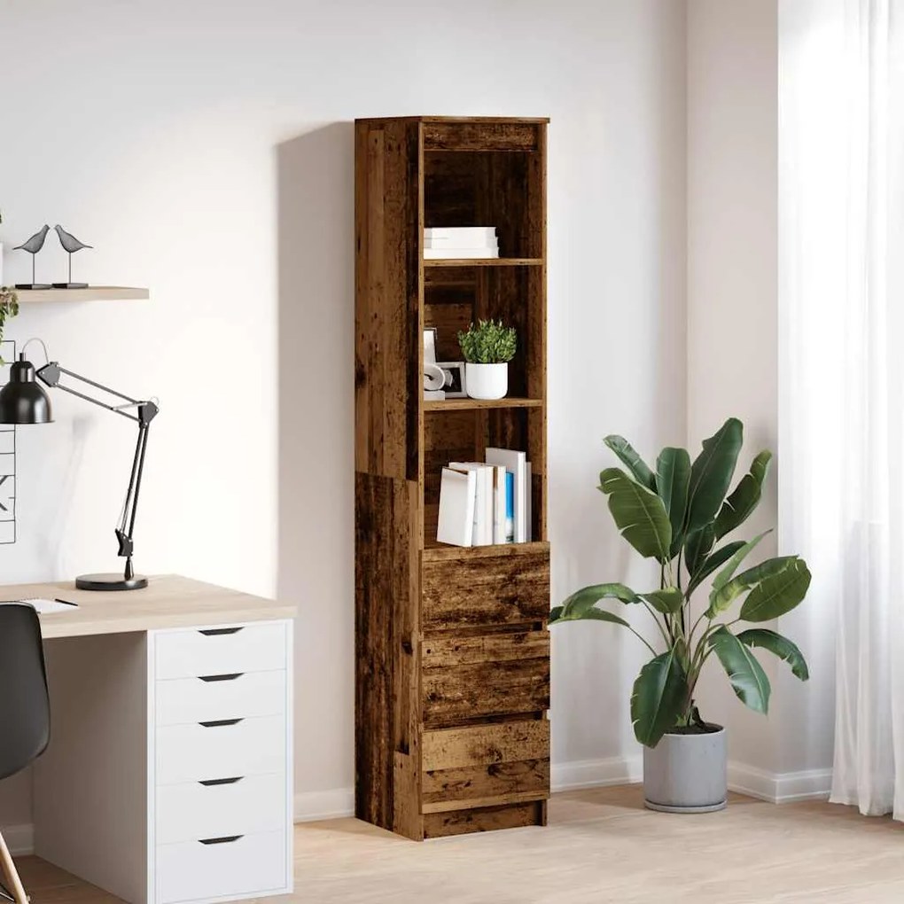 vidaXL Dulapuri din lemn vechi 37,5x35x180 cm lemn prelucrat