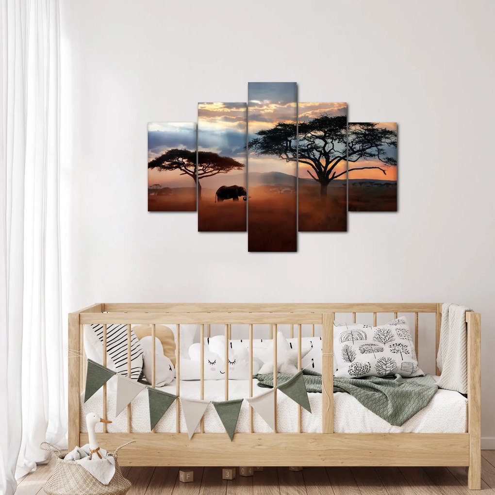 Tablou - Parcul Național Serengeti, Tanzania, Africa (150x105 cm)