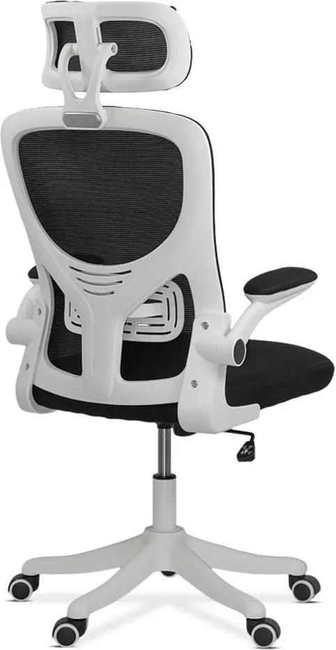 Scaun ergonomic OFF 336 negru, mesh și brațe rabatabile