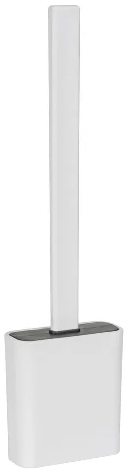 Perie de WC albă autoadezivă din plastic Zalana – Allstar