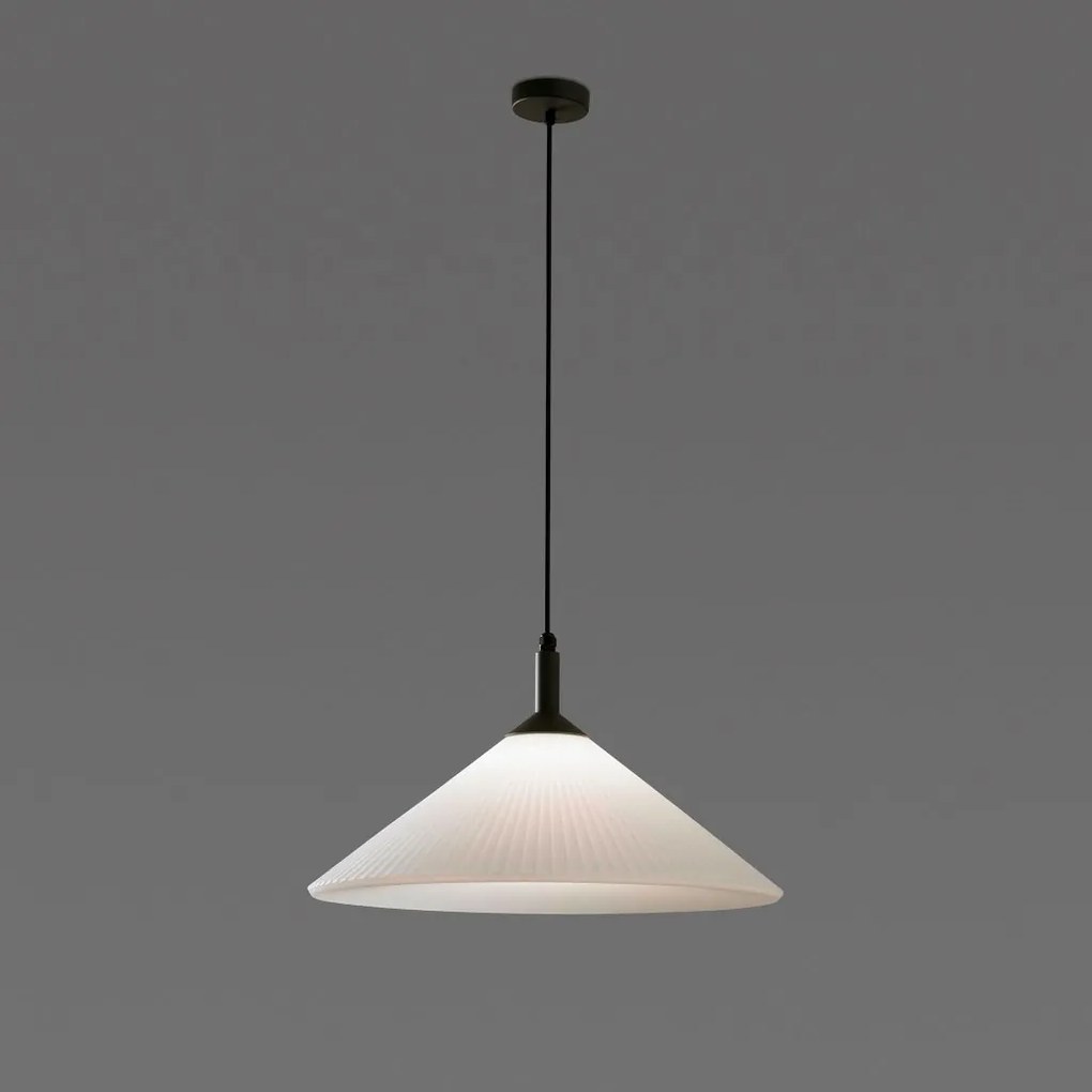 Lustra/Pendul iluminat exterior decorativ SAIGON R55 gri/alb