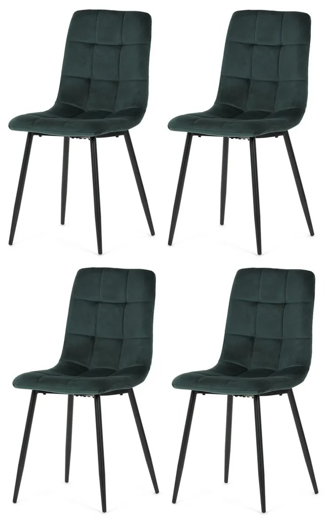 Set de scaune de sufragerie CT-281 GRN4, 4 buc.