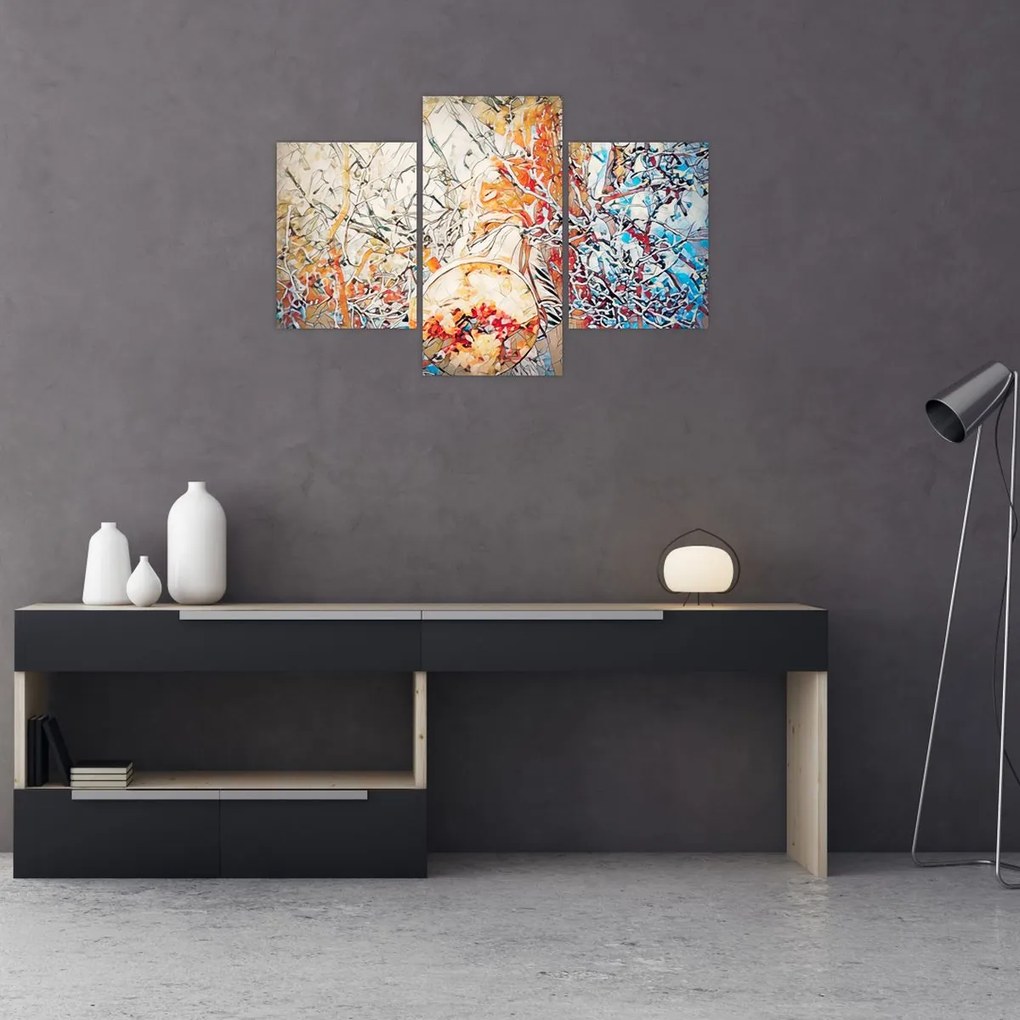 Tablou - Abstract mozaic (90x60 cm)