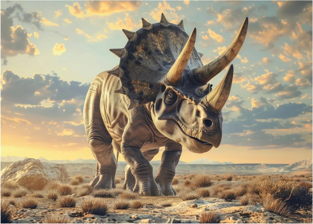 Tablou - Triceratops (70x50 cm)