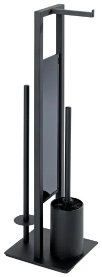 Perie WC WENKO RIVALTA 23708100, 18x70 cm, neagră