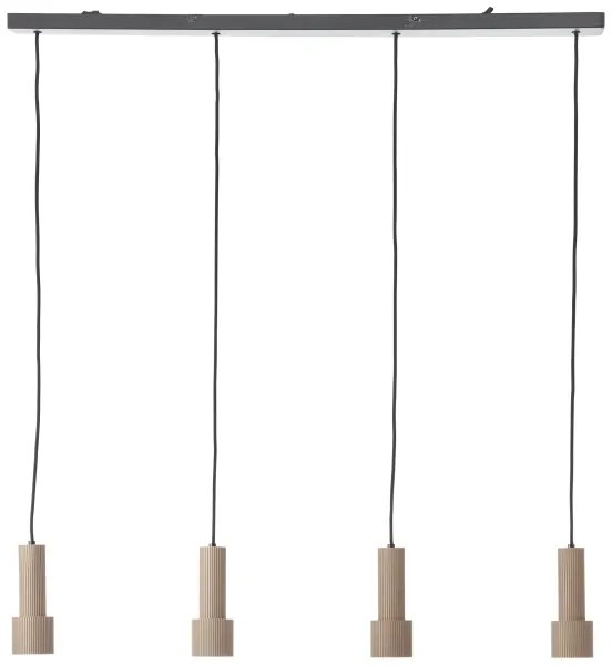 Lustră pe cablu Brilliant CADIZ 4xGU10/10W/230V bronz