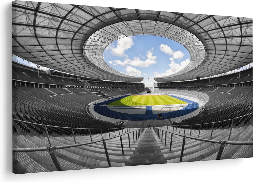 Tablou - stadionul de fodbal (90x60 cm)