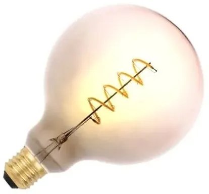 Bec LED FILAMENT SPIRAL G125 E27/4W/230V 2000K gri/roz